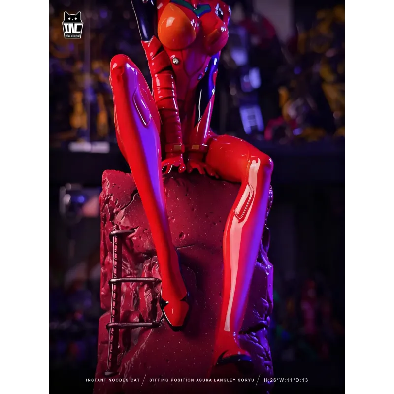 Neon Genesis Evangelion Asuka Langley INSTANT NOODLES CAT Studio