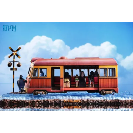 Spirited Away Miyazaki Desktop Series 011 Sea Train OPM Studio