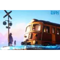 Spirited Away Miyazaki Desktop Series 011 Sea Train OPM Studio