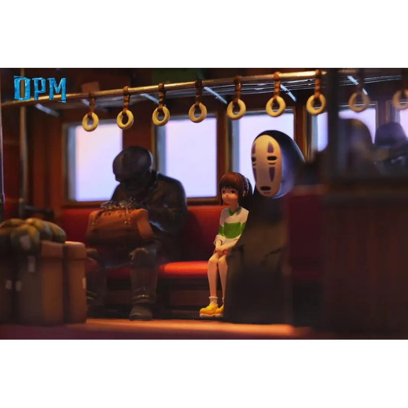 Spirited Away Miyazaki Desktop Series 011 Sea Train OPM Studio