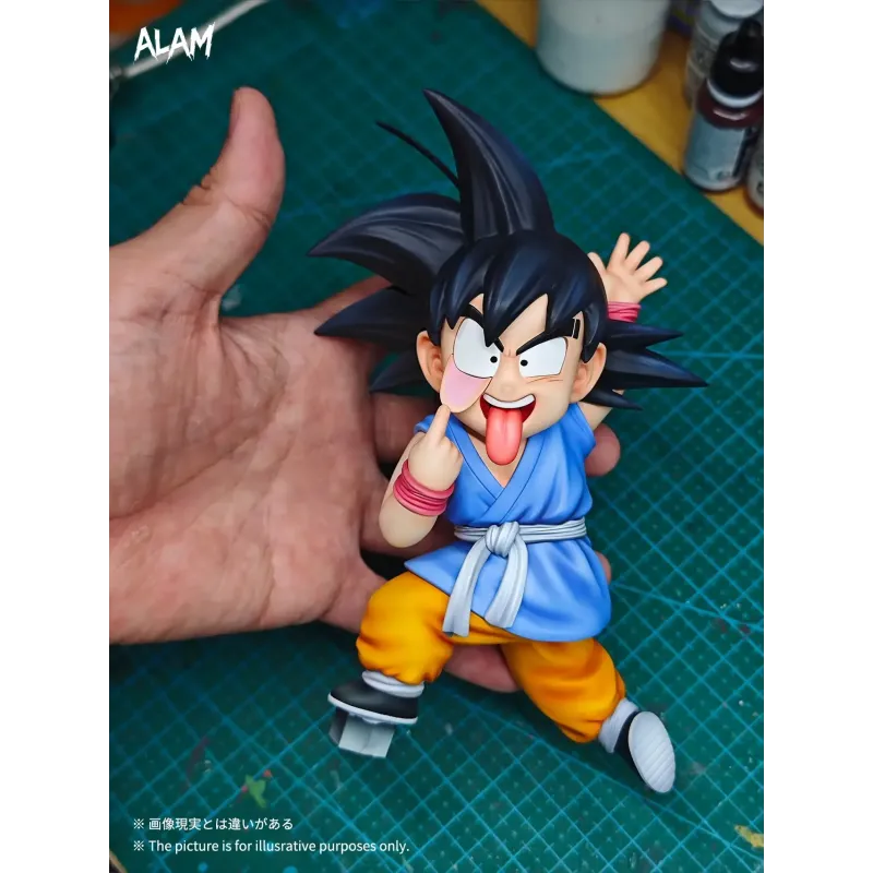 Dragon Ball GT Wanted Grimace Goku Alam Studio
