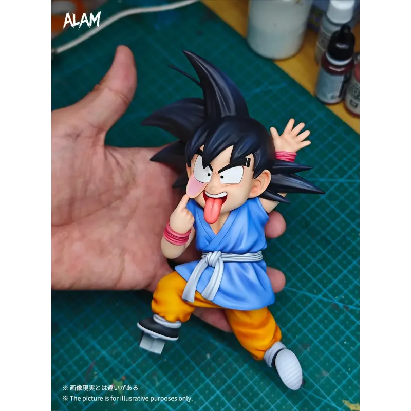 Dragon Ball GT Wanted Grimace Goku Alam Studio