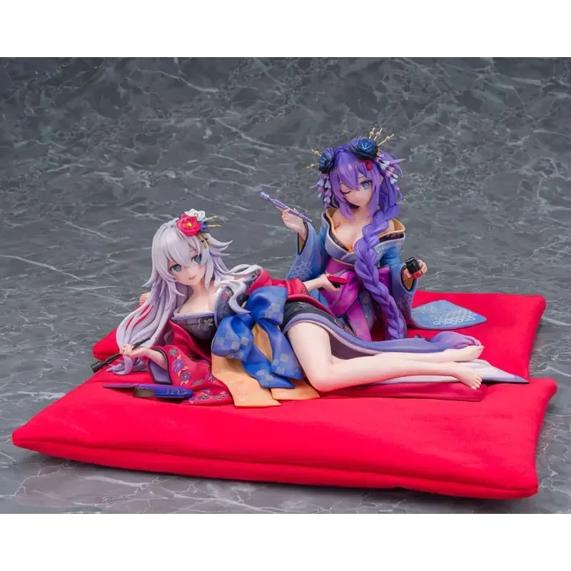 Neptunia x SENRAN KAGURA: Ninja Wars Purple Heart & Black Heart Kimono Ver Kadokawa