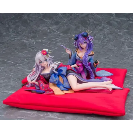 Neptunia x SENRAN KAGURA: Ninja Wars Purple Heart & Black Heart Kimono Ver Kadokawa