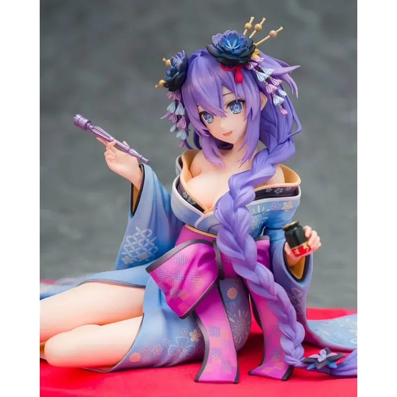 Neptunia x SENRAN KAGURA: Ninja Wars Purple Heart & Black Heart Kimono Ver Kadokawa
