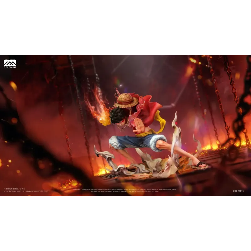 One Piece Luffy Gear 2 Goldmine Studio