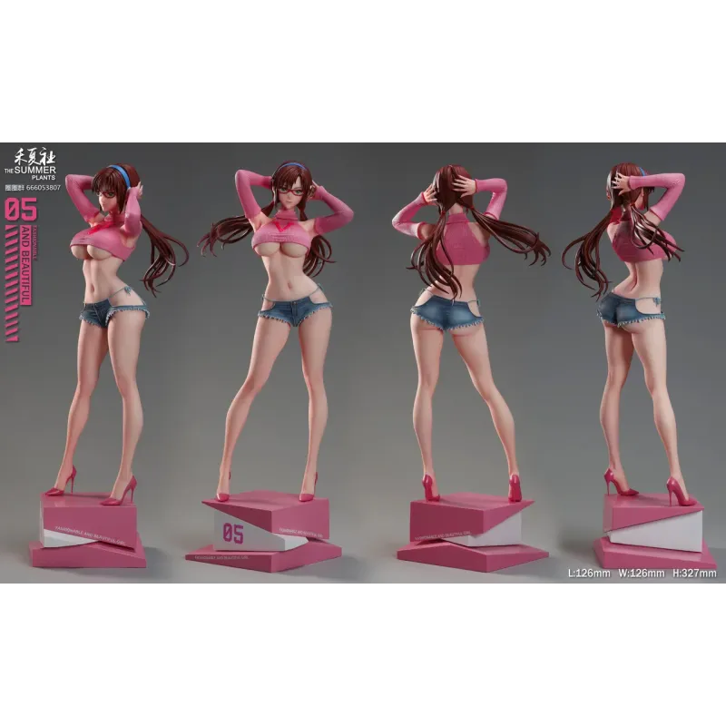 Neon Genesis Evangelion Mari Makinami The Summer Plants Studio