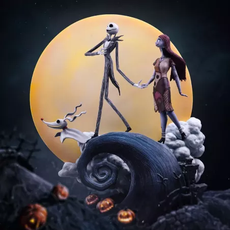 Pesadilla antes de Navidad Jack and Sally Iron Studios