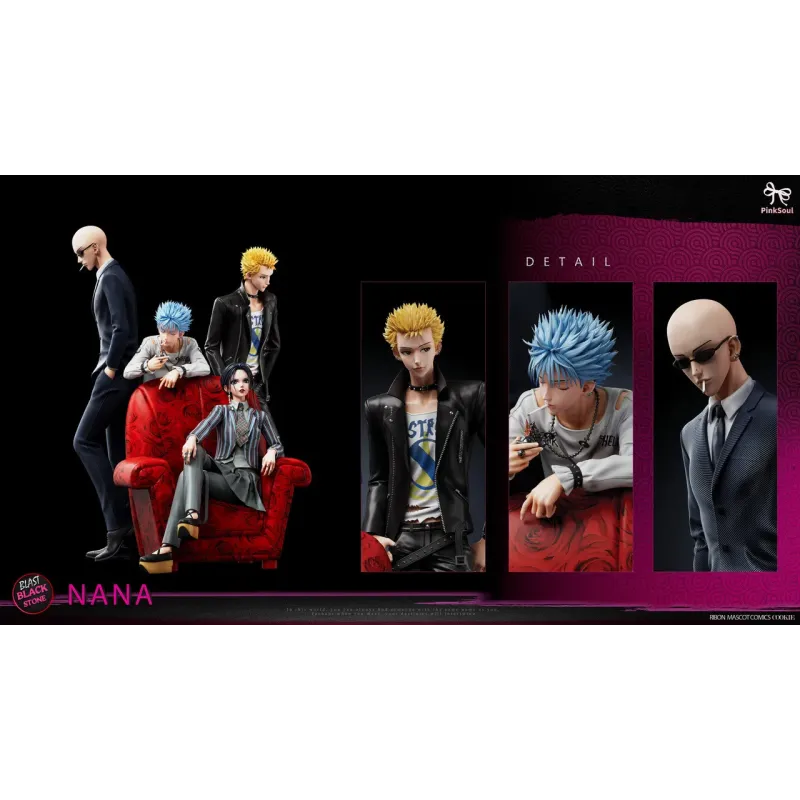 NANA Nana Osaki X Yasushi Takagi X Nobuo Terashima X Shinichi Okazaki Pinksoul Studio
