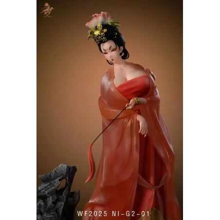 Original Character Court Ladies Wearing Flowers Sugar Blade Studio