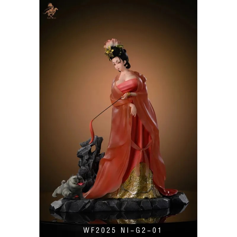 Original Character Court Ladies Wearing Flowers Sugar Blade Studio