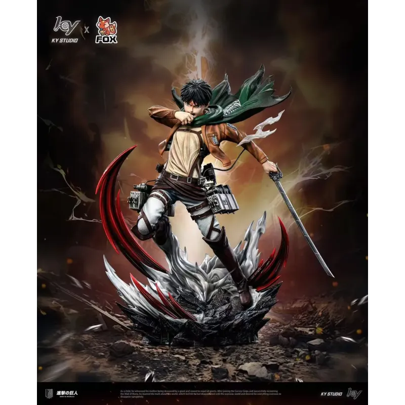 Attack on Titan Eren Jaeger KY Studio & Fox Studio