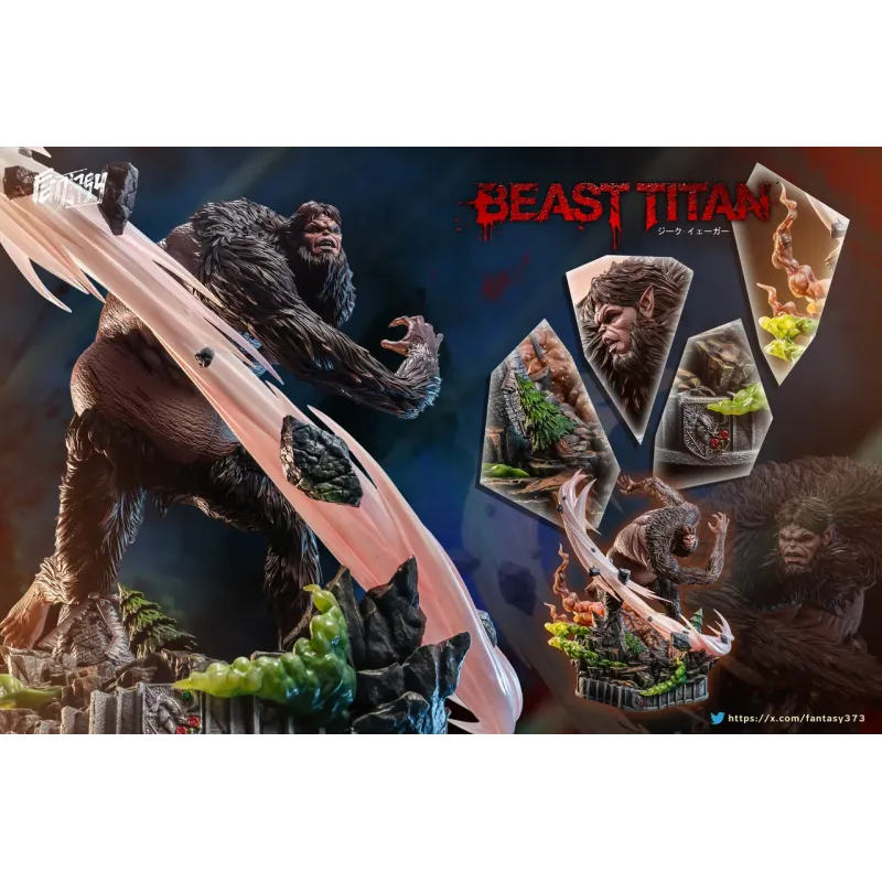 Attack On Titan Beast Titan Fantasy Studio
