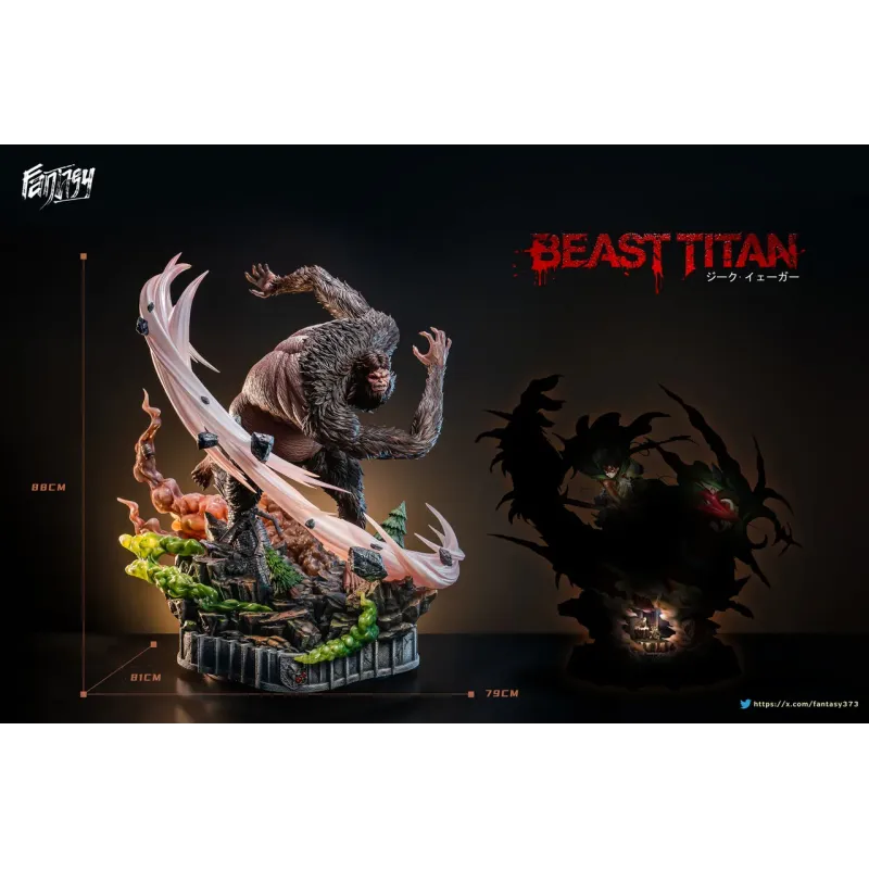 Attack On Titan Beast Titan Fantasy Studio