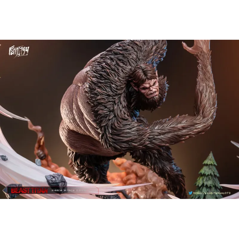 Attack On Titan Beast Titan Fantasy Studio