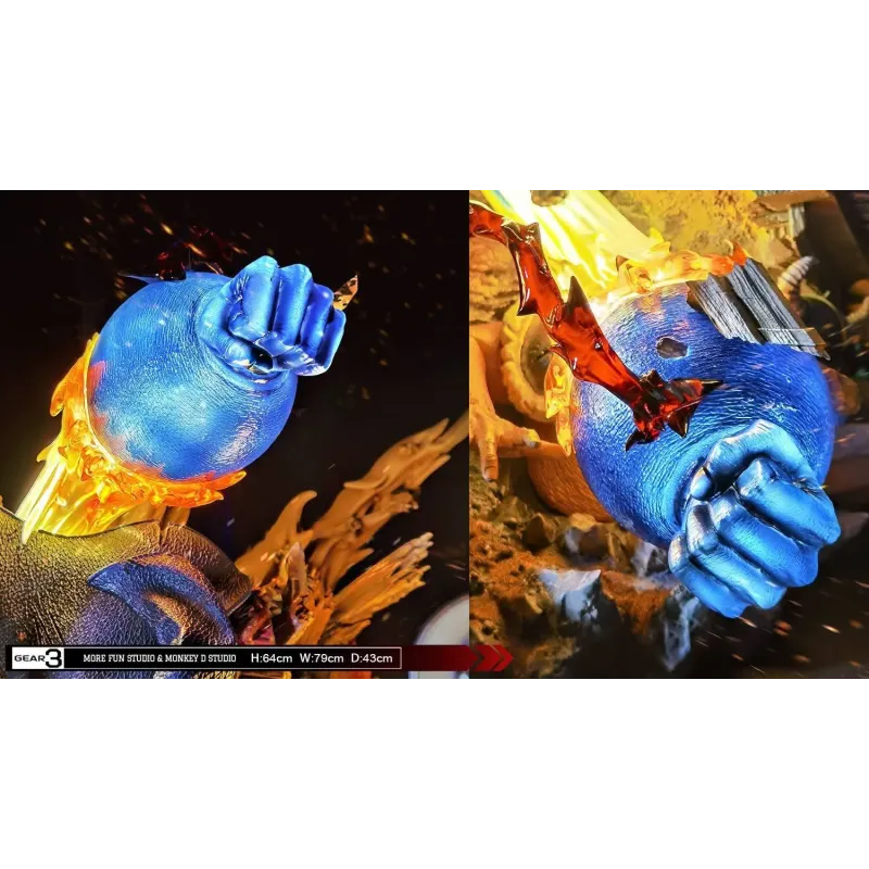 One Piece Luffy Roc Gatling More Fun Studio & Monkey D Studio