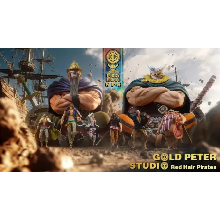 One Piece Red Hair Pirates Dorry x Brogy Gold Peter Studio