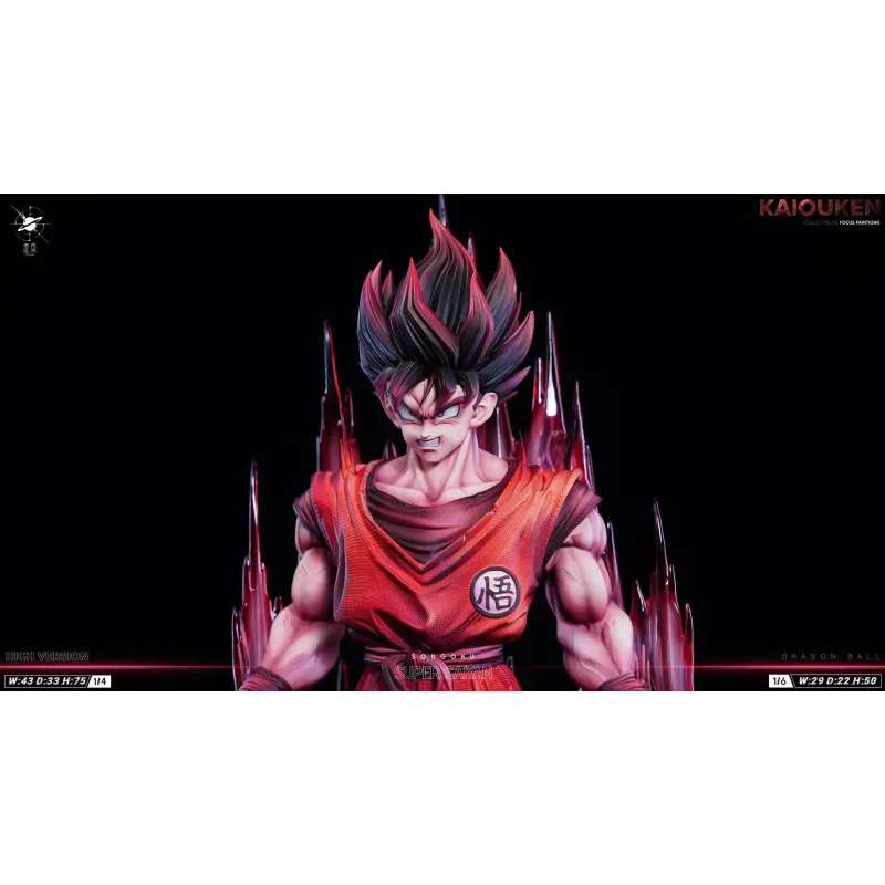 Dragon Ball Z Goku Kaioken Virtual Realm Studio