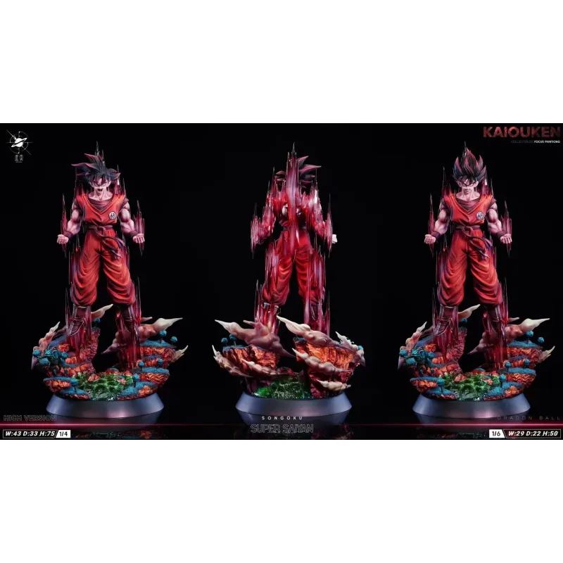 Dragon Ball Z Goku Kaioken Virtual Realm Studio