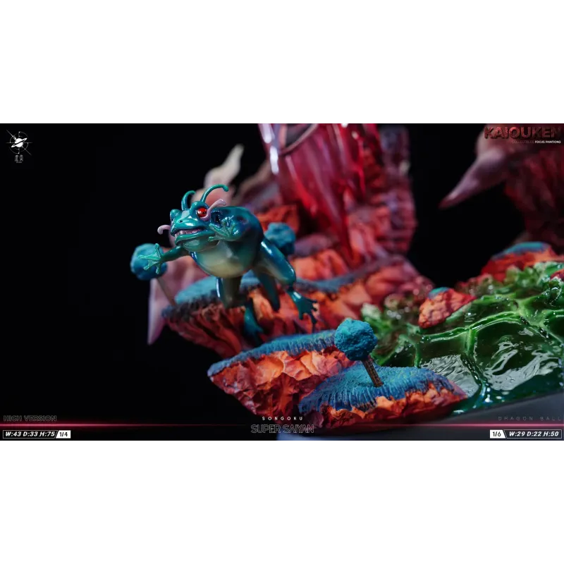 Dragon Ball Z Goku Kaioken Virtual Realm Studio