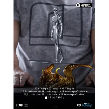 Marvel The Fantastic Four Silver Surfer Iron Studios