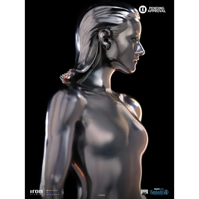 Marvel The Fantastic Four Silver Surfer Iron Studios