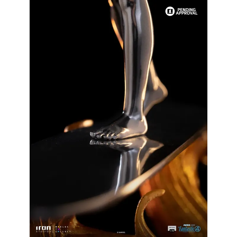 Marvel The Fantastic Four Silver Surfer Iron Studios