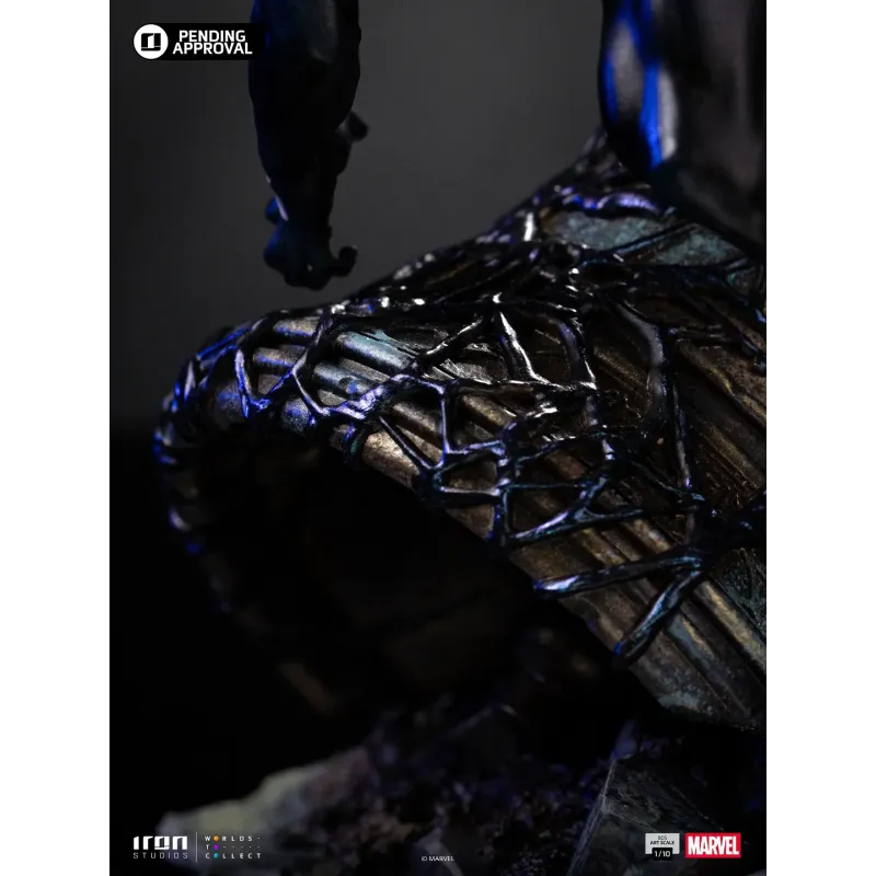 Marvel Spider-Man Black Costume Iron Studios