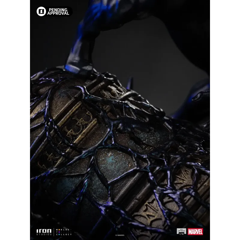 Marvel Spider-Man Black Costume Iron Studios