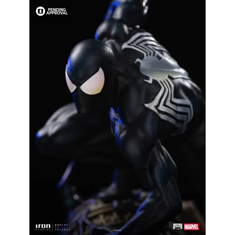 Marvel Spider-Man Black Costume Iron Studios