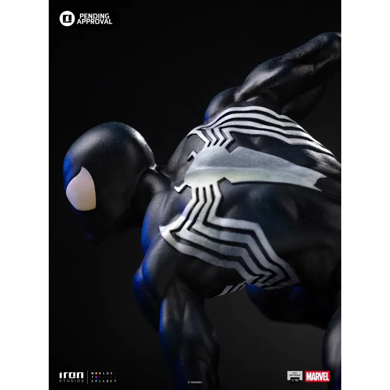 Marvel Spider-Man Black Costume Iron Studios