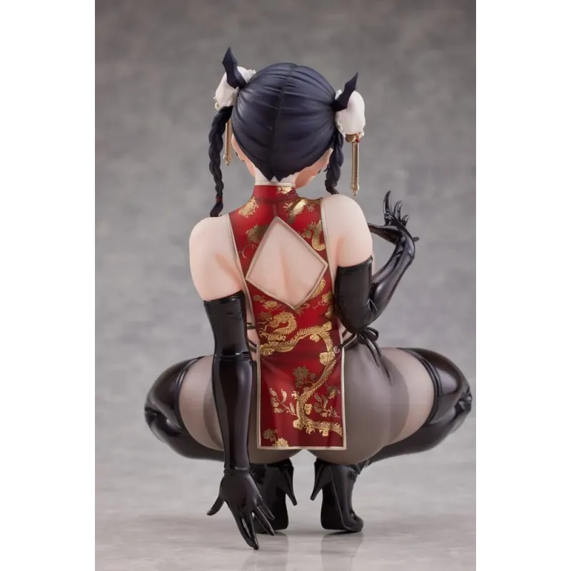 Original Character Dragon Chinese Dress Sugata no Ane no Tomodachi Digigirl