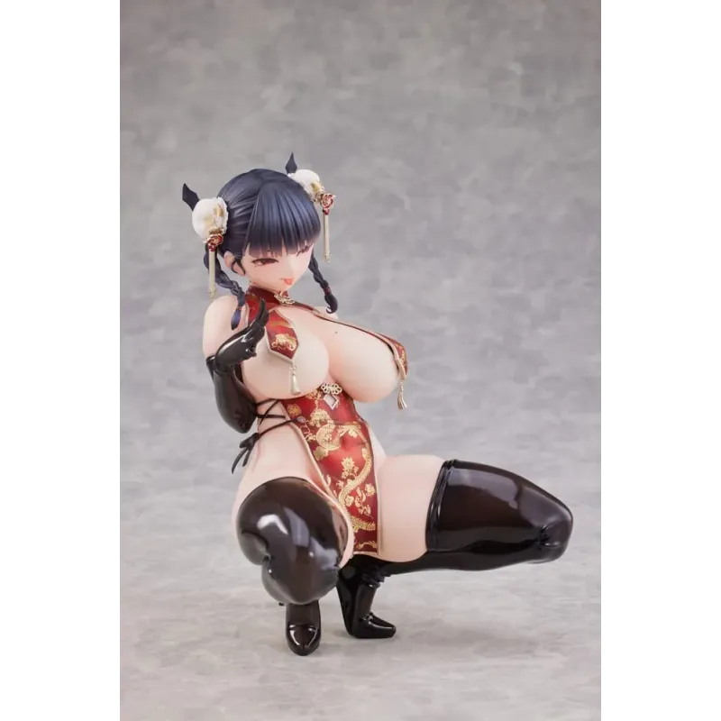 Original Character Dragon Chinese Dress Sugata no Ane no Tomodachi Digigirl