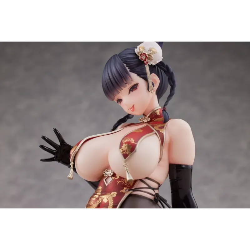 Original Character Dragon Chinese Dress Sugata no Ane no Tomodachi Digigirl