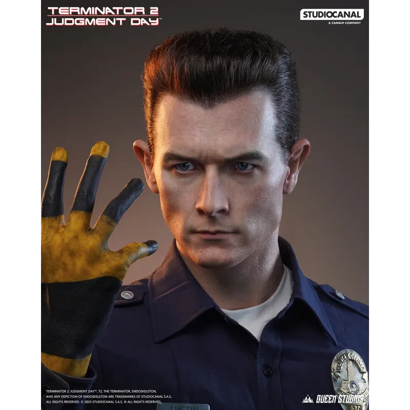 Terminator 2 T-1000 Bust Queen Studios