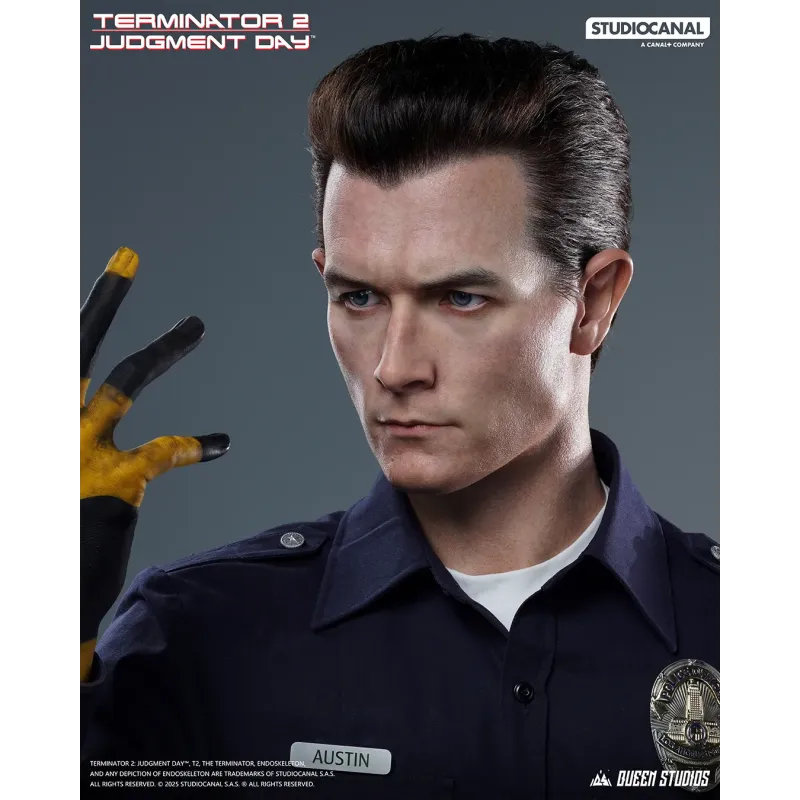 Terminator 2 T-1000 Bust Queen Studios