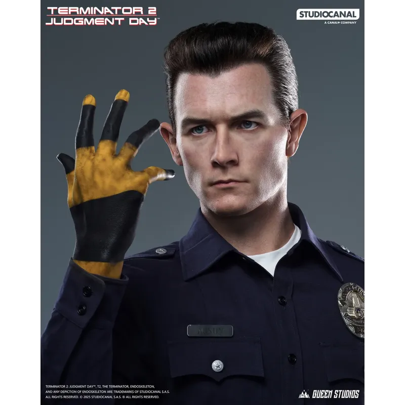 Terminator 2 T-1000 Bust Queen Studios