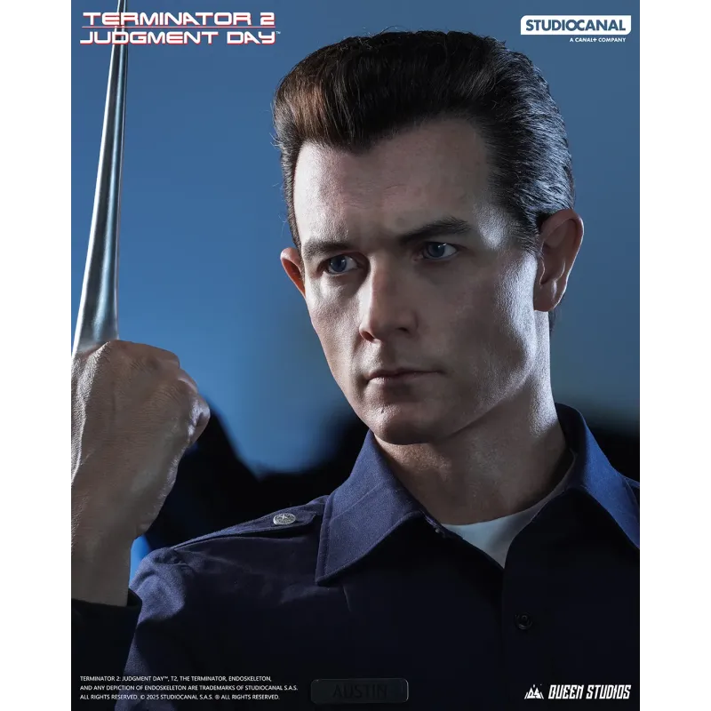 Terminator 2 T-1000 Bust Queen Studios