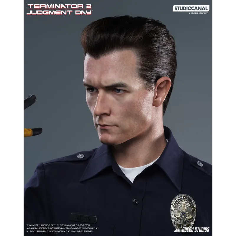 Terminator 2 T-1000 Bust Queen Studios