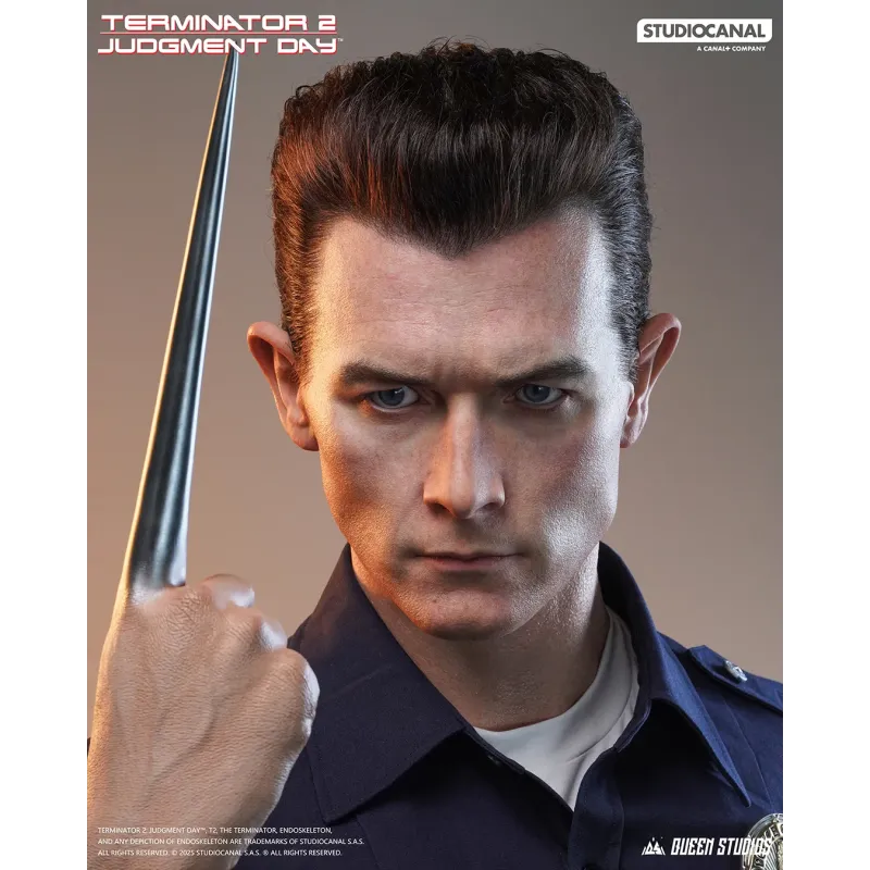 Terminator 2 T-1000 Bust Queen Studios