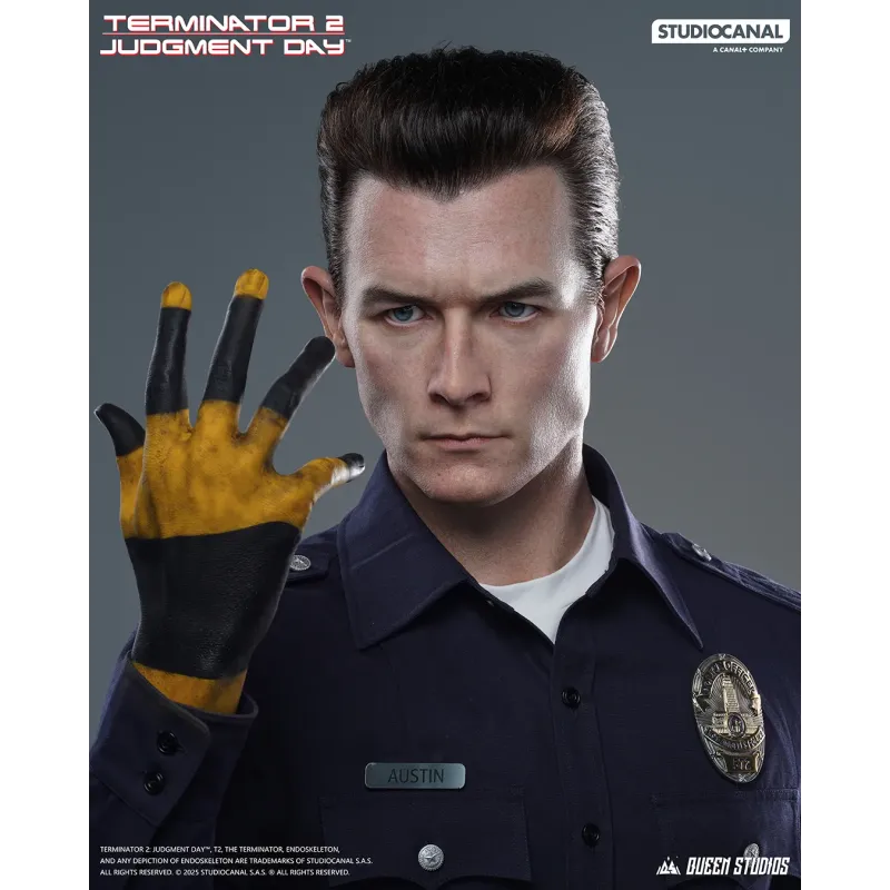Terminator 2 T-1000 Bust Queen Studios