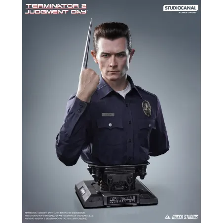 Terminator 2 T-1000 Bust Queen Studios