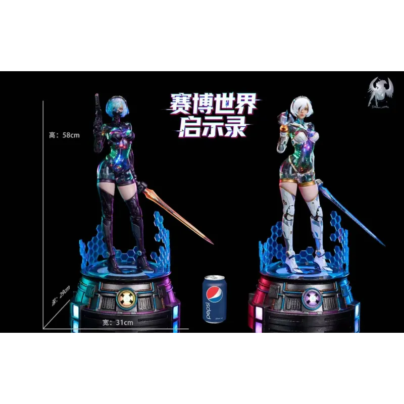 Original Character Cyberworld Apocalypse Ex Machina Ling Polaris Studio