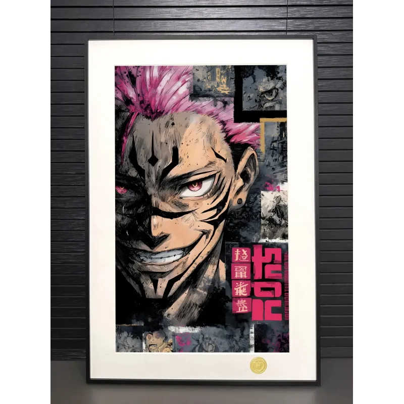 Jujutsu Kaisen Ryomen Sukuna Decorative Painting H-TWO
