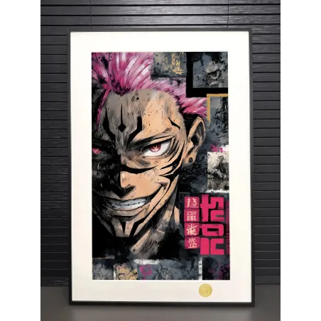 Jujutsu Kaisen Ryomen Sukuna Decorative Painting H-TWO
