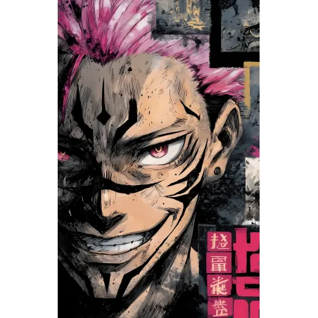 Jujutsu Kaisen Ryomen Sukuna Decorative Painting H-TWO
