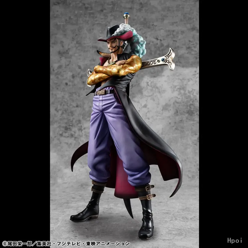 One Piece Dracule Mihawk MegaHouse - Figurine de Collection Unique