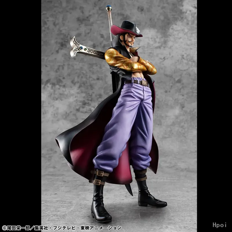 One Piece Dracule Mihawk MegaHouse - Figurine de Collection Unique