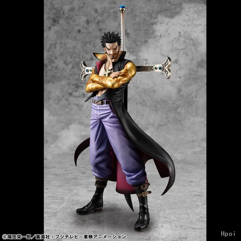 One Piece Dracule Mihawk MegaHouse - Figurine de Collection Unique