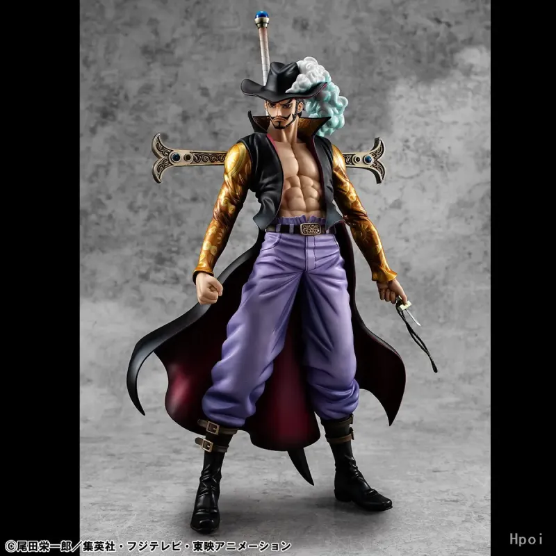 One Piece Dracule Mihawk MegaHouse - Figurine de Collection Unique